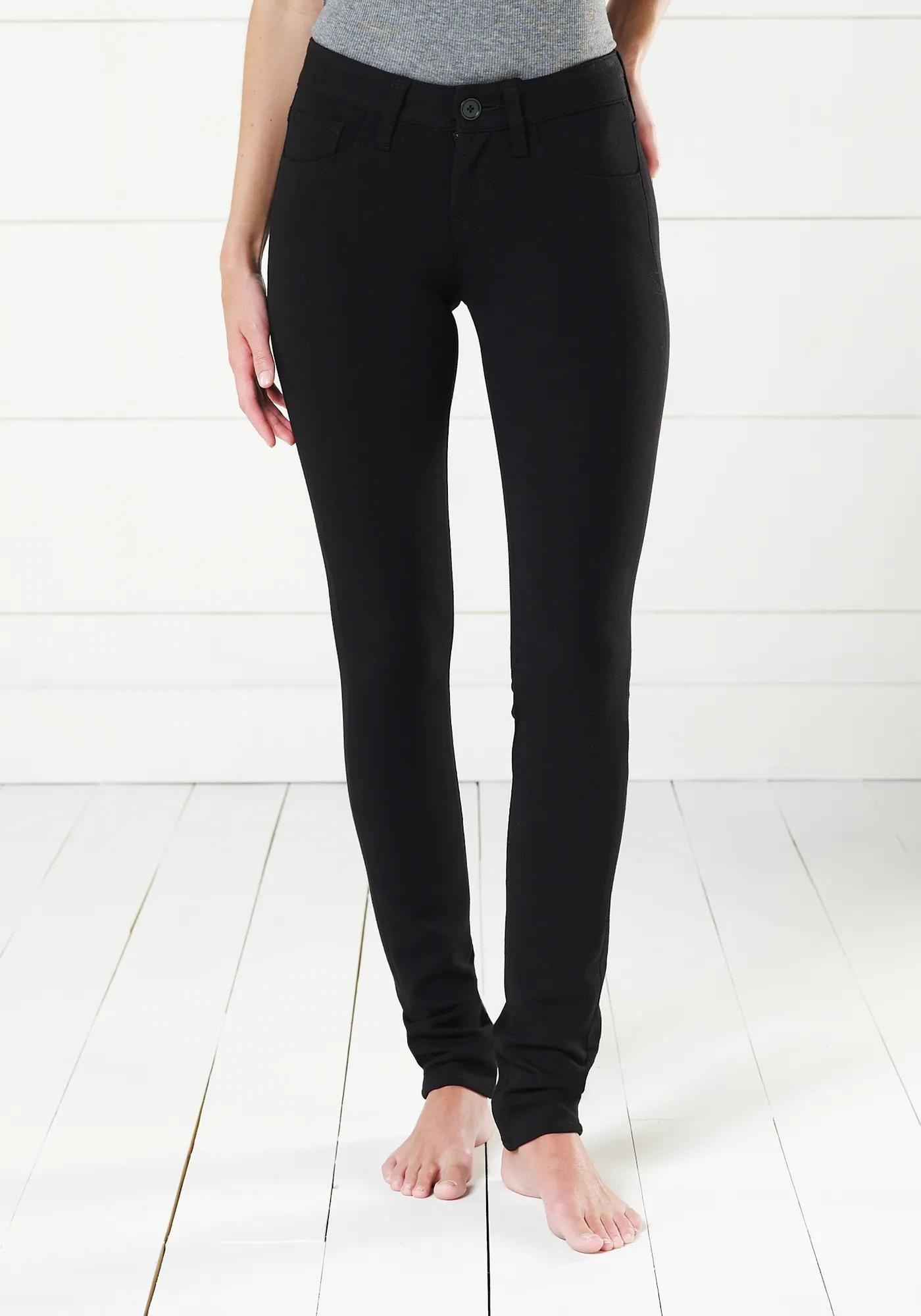 NEW ZOE SKINNY PONTE-LBK, image 1