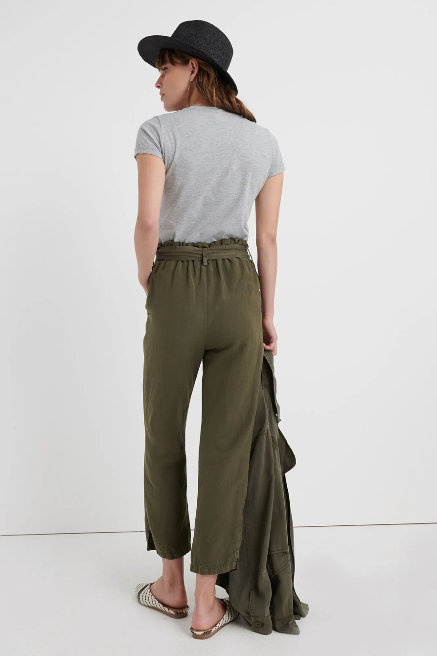 PAPERBAG LINEN PANT, image 3