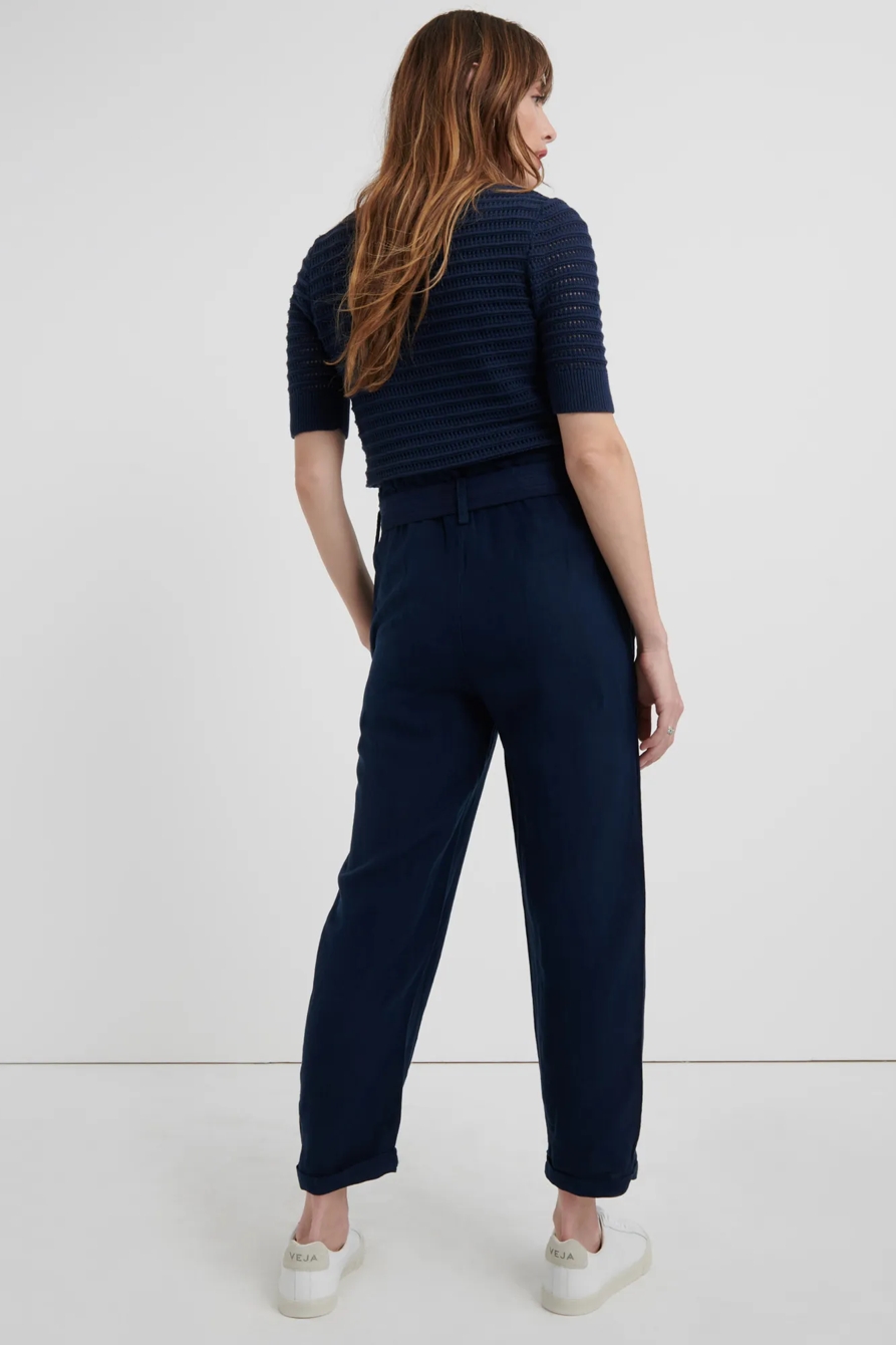 PAPERBAG LINEN PANT, image 3