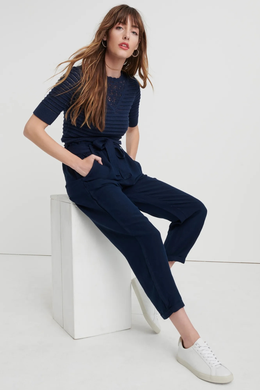 PAPERBAG LINEN PANT, image 4