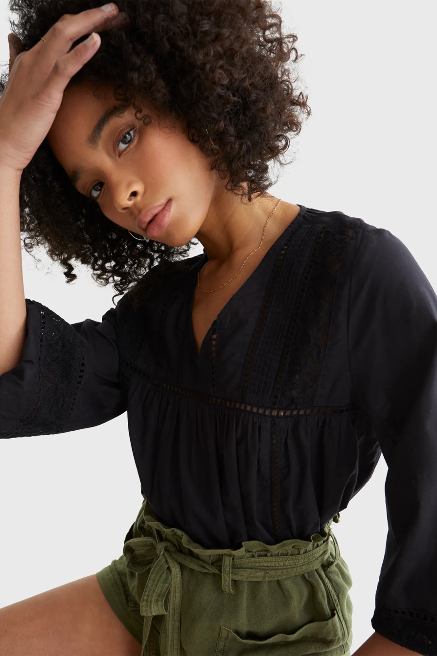 LINEN PAPERBAG WAIST SHORT, image 6