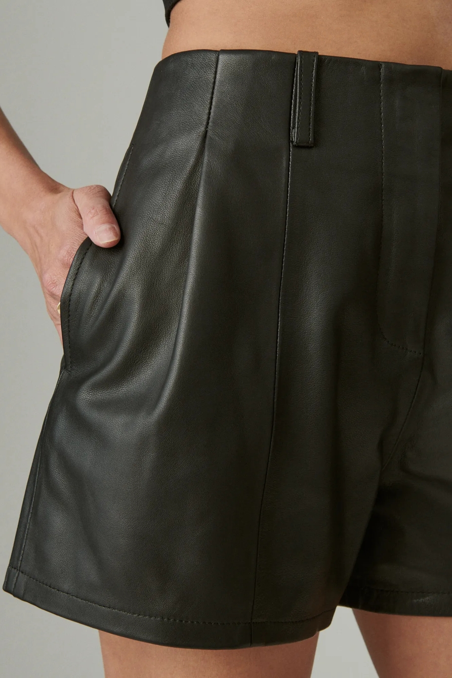 LEATHER SHORTS | Lucky Brand