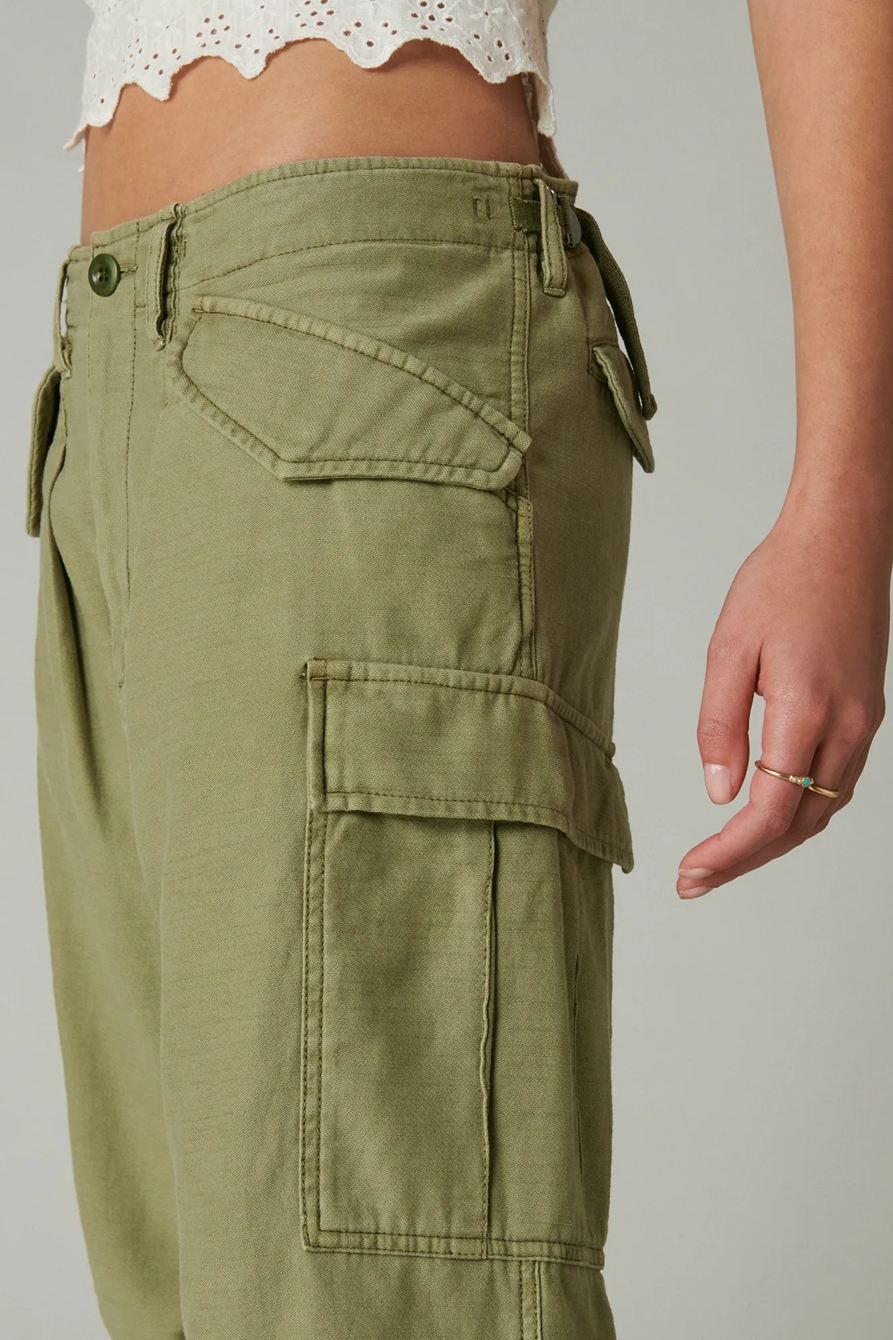 DROP CROTCH MILITARY PANT, image 4