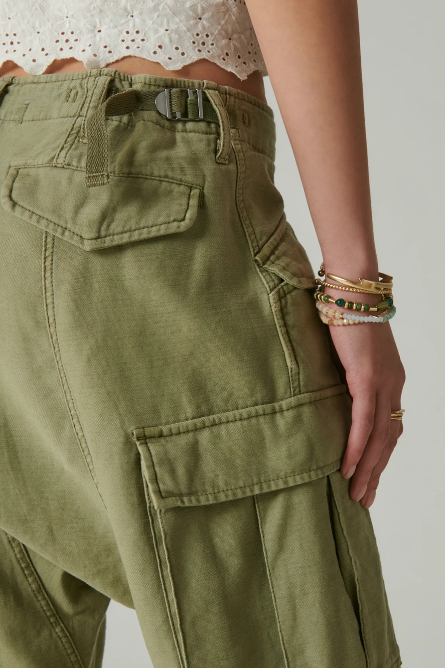 DROP CROTCH MILITARY PANT, image 5