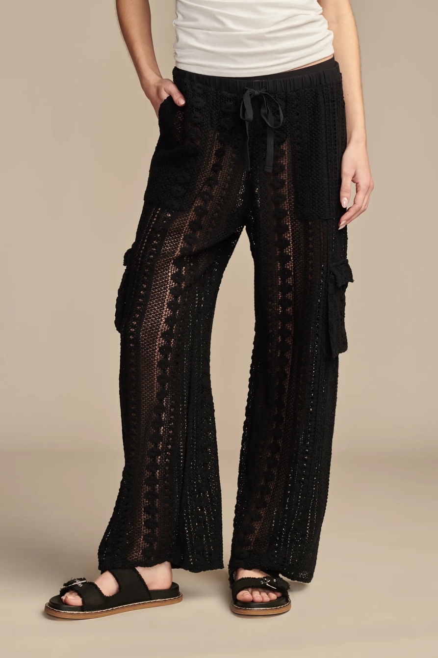 CROCHET CARGO PANT, image 2