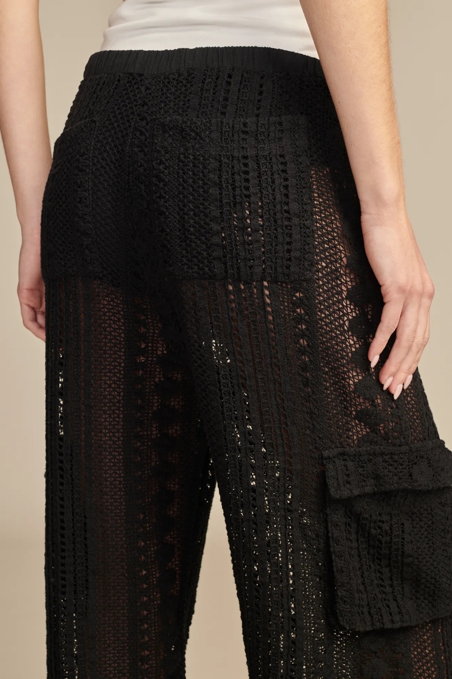 CROCHET CARGO PANT, image 4