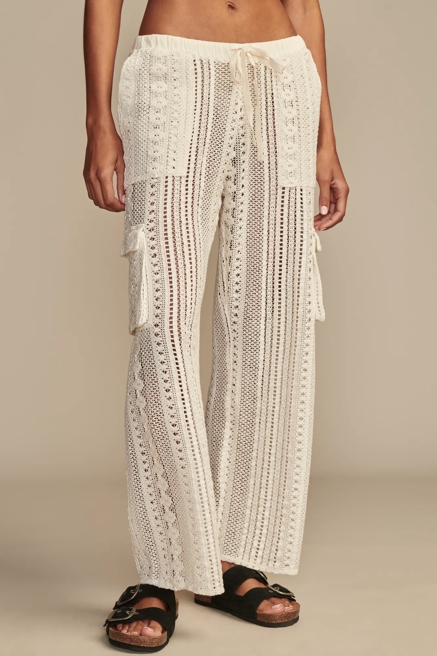 CROCHET CARGO PANT, image 2
