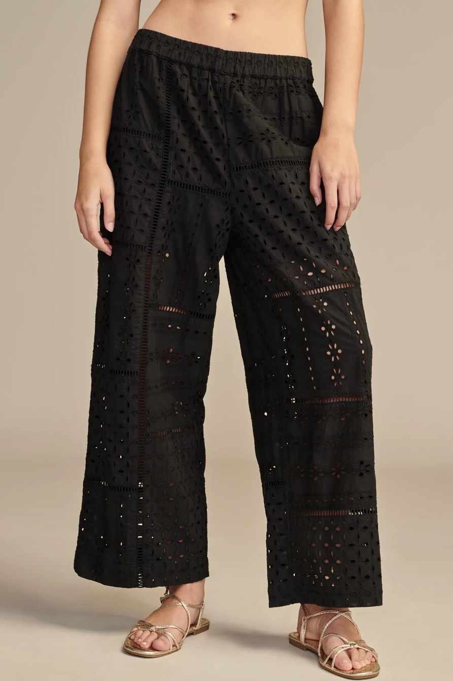 EYELET MATCHBACK PANTS, image 2