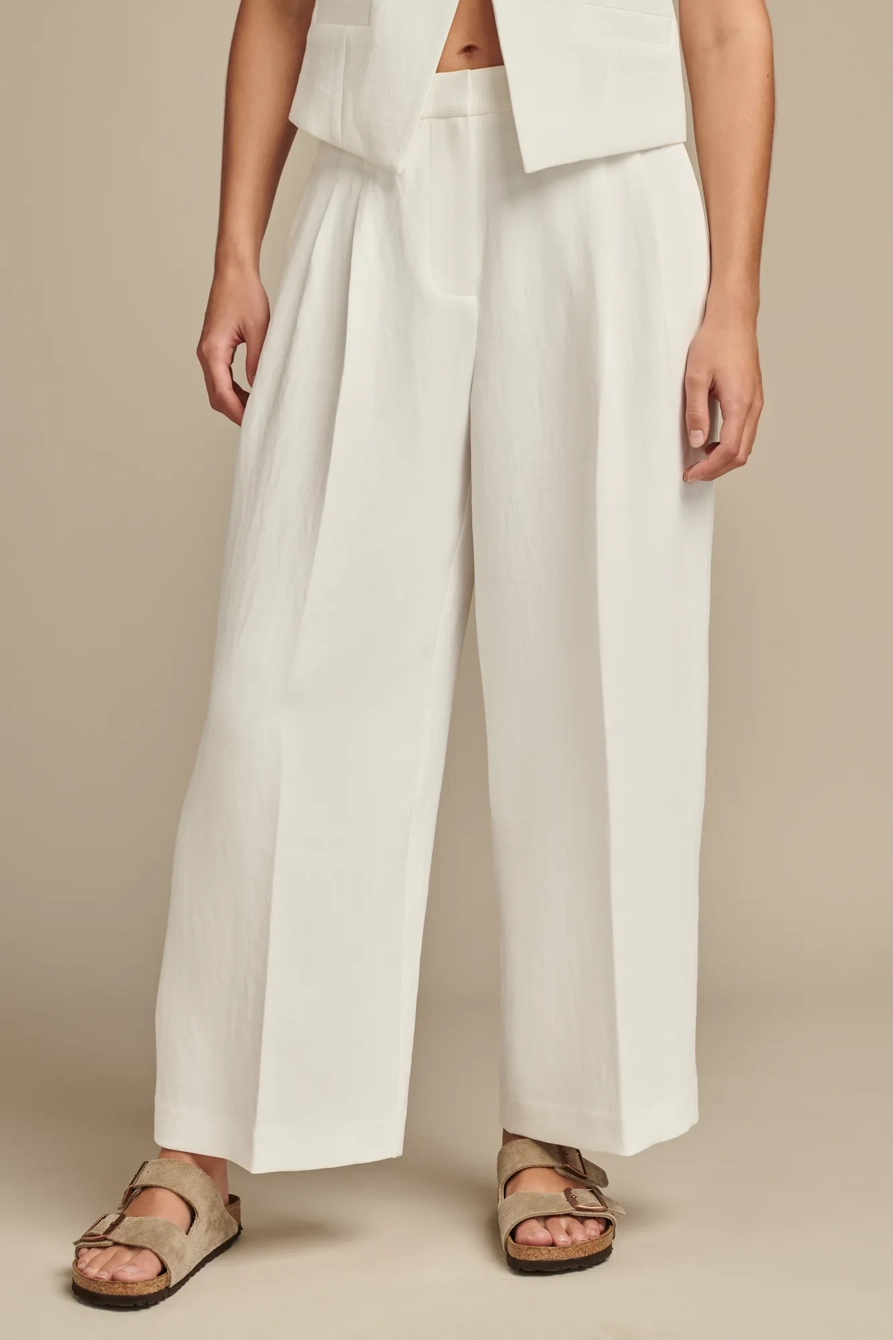 CROPPED POLY PANT