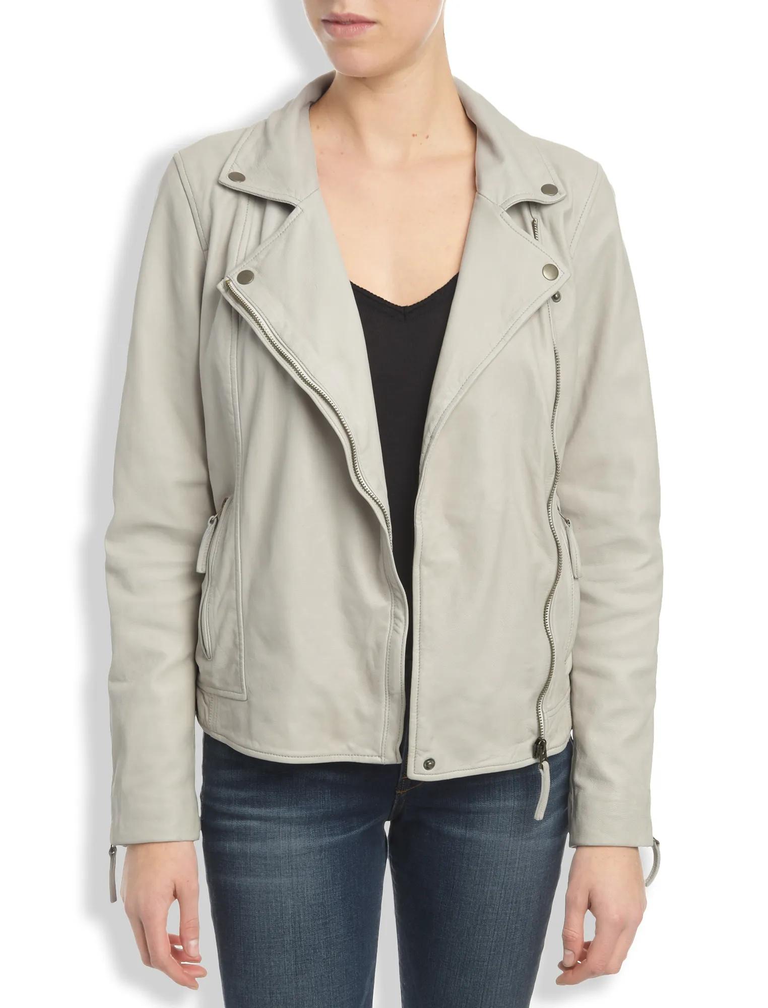 LEATHER MOTO JACKET, image 3