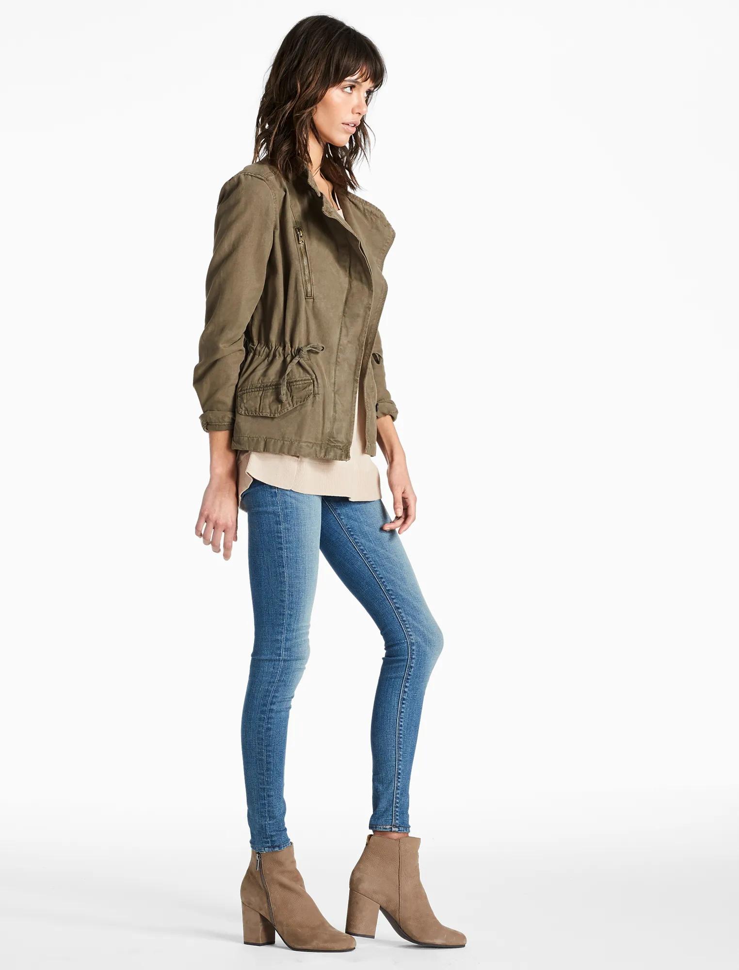 ASYMMETRICAL MILITARY JACKET, image 2
