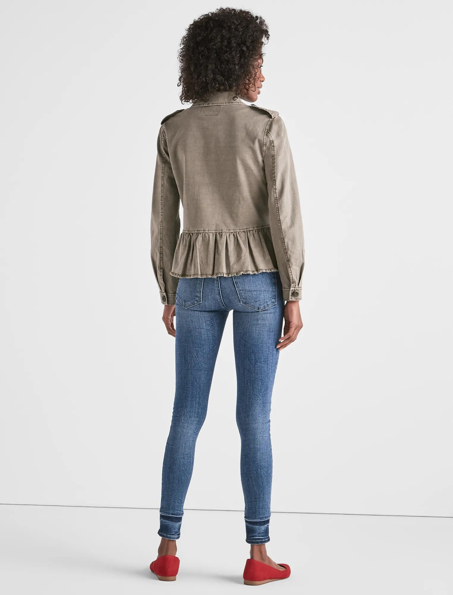 PEPLUM UTILITY JACKET, image 3