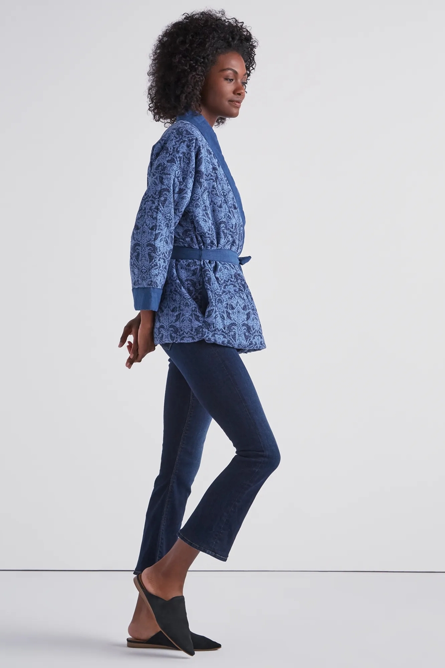 PAISLEY QUILTED JACKET, image 2