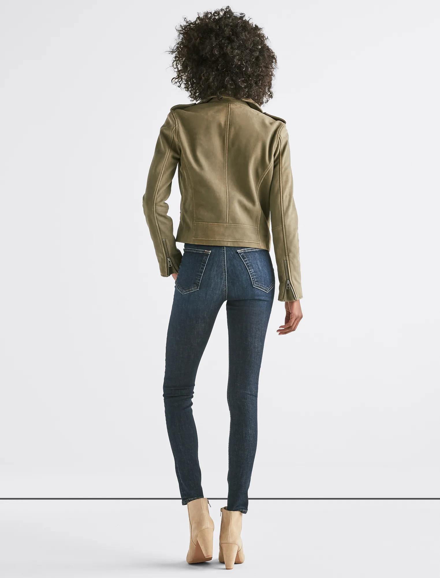 HELEN LEATHER MOTO JACKET, image 3