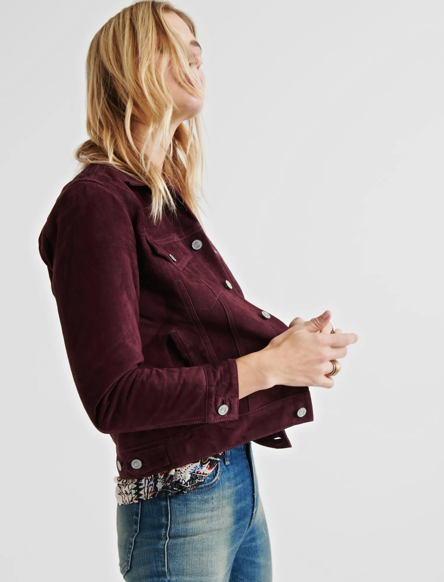 SUEDE TRUCKER JACKET, image 2