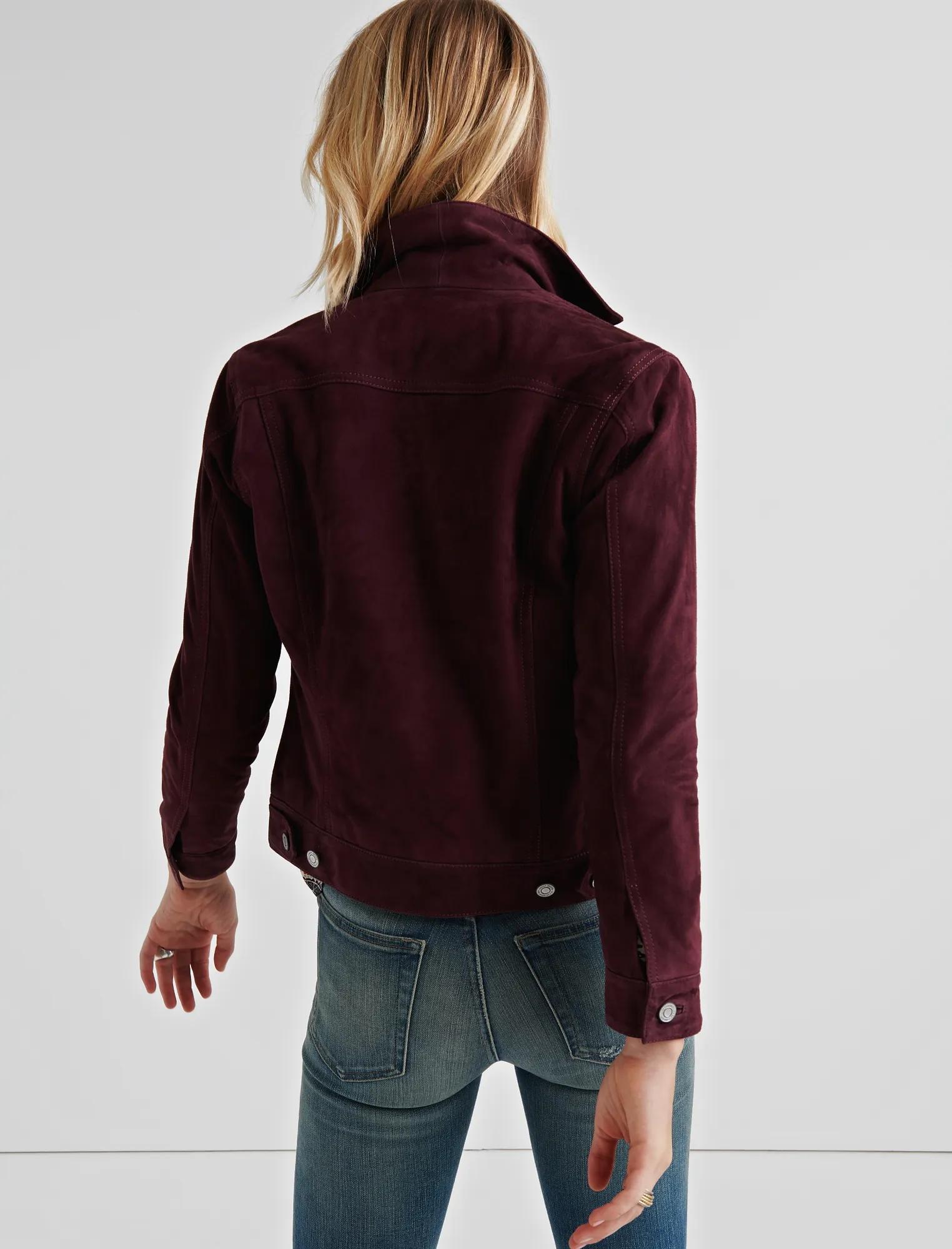 SUEDE TRUCKER JACKET, image 3