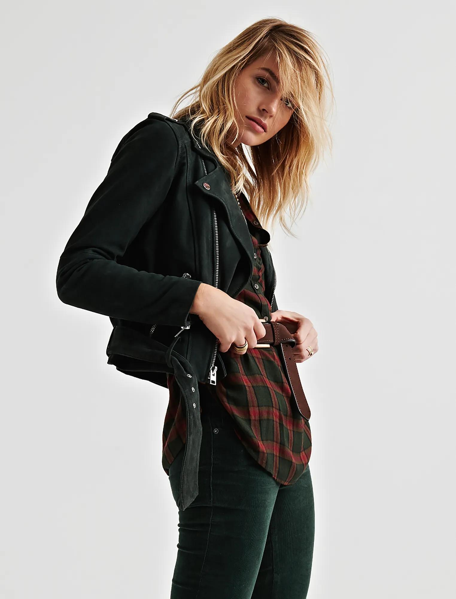 SUEDE MOTO JACKET, image 2