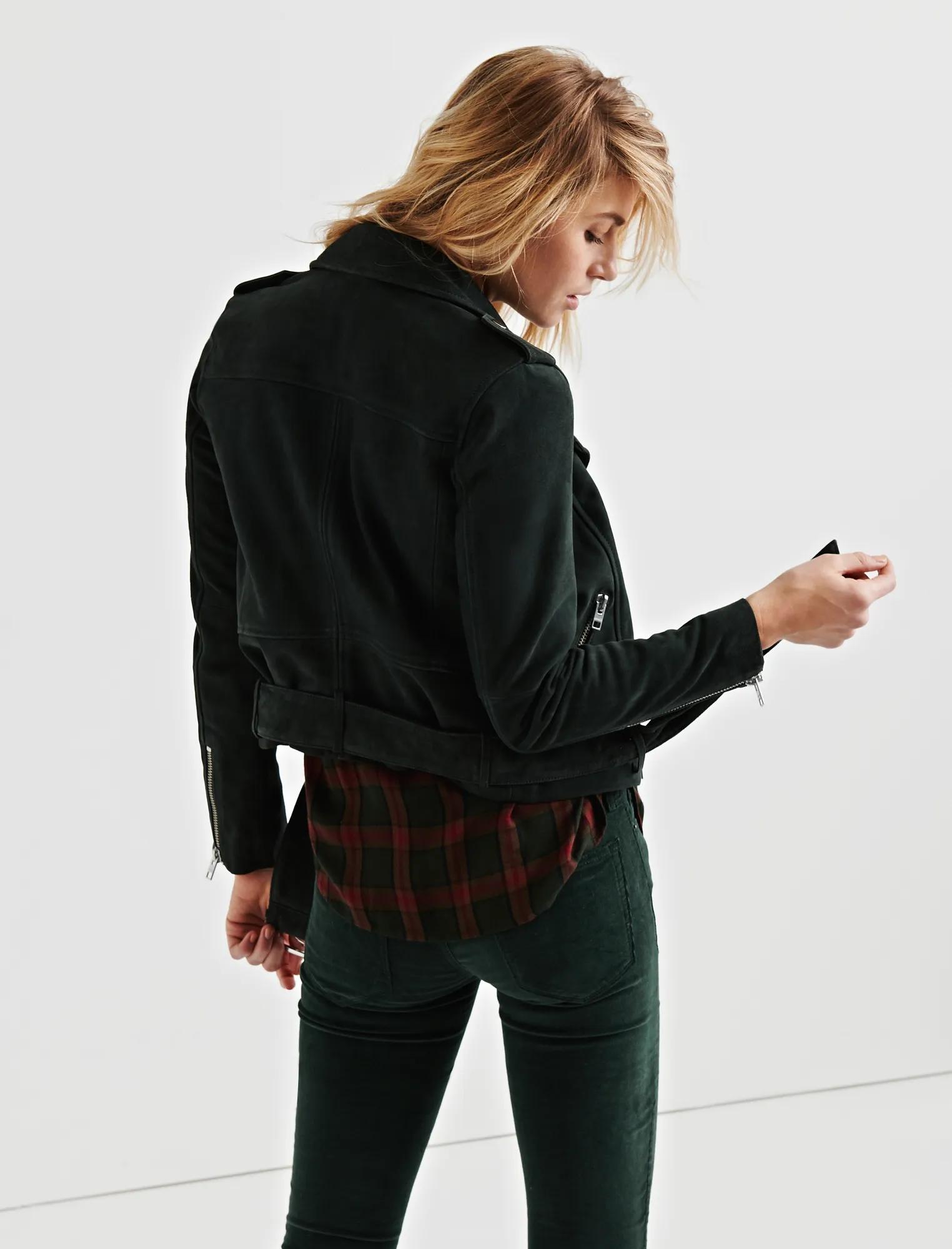 SUEDE MOTO JACKET, image 3