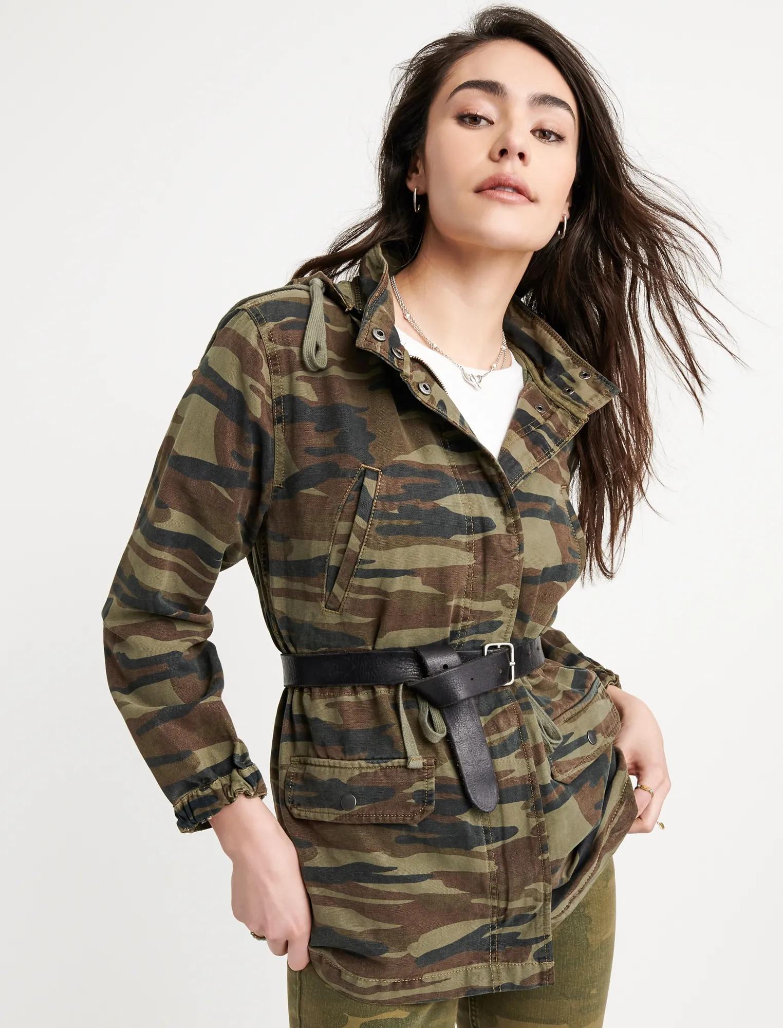 WASHED CAMO JACKET, image 1