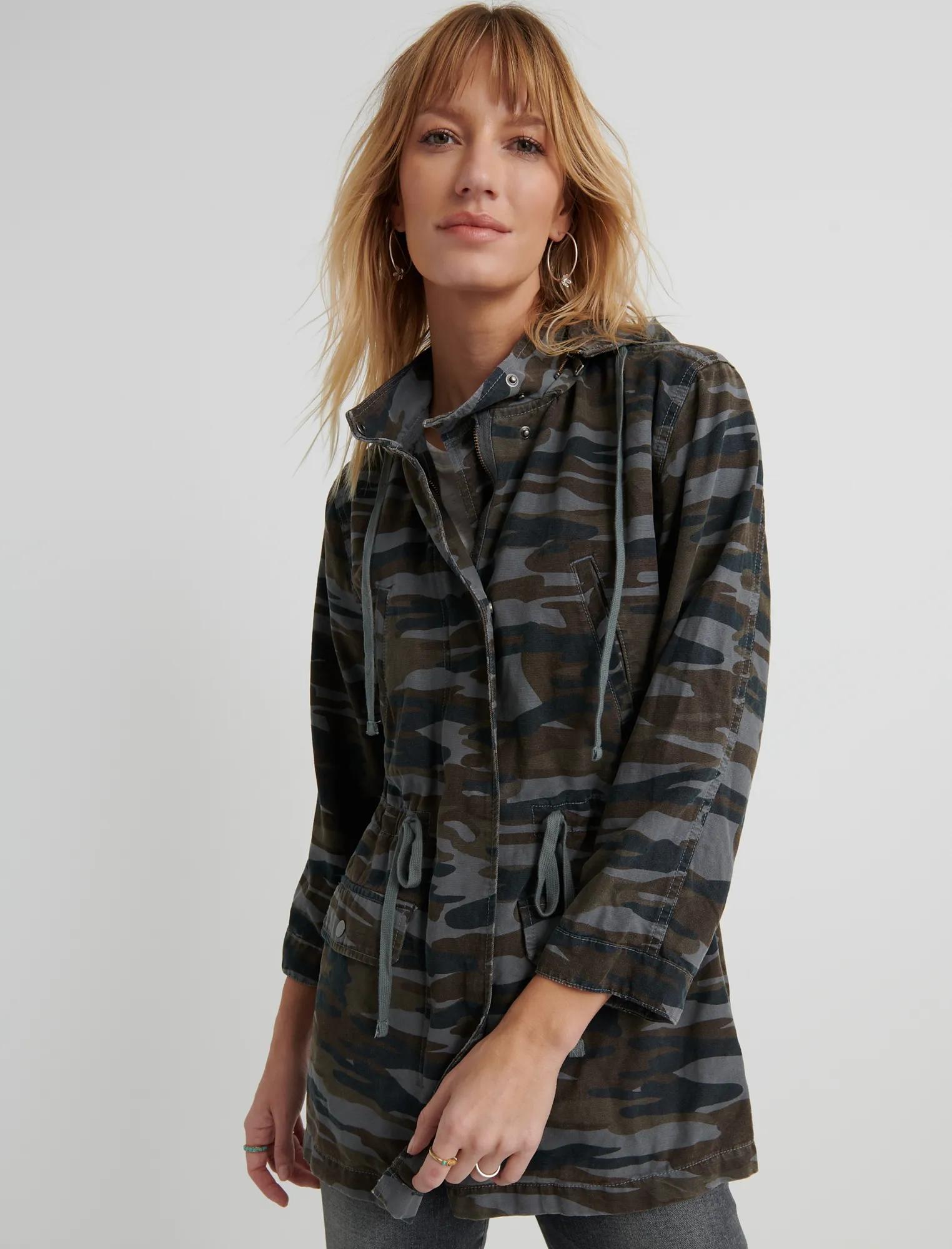WASHED CAMO JACKET, image 1