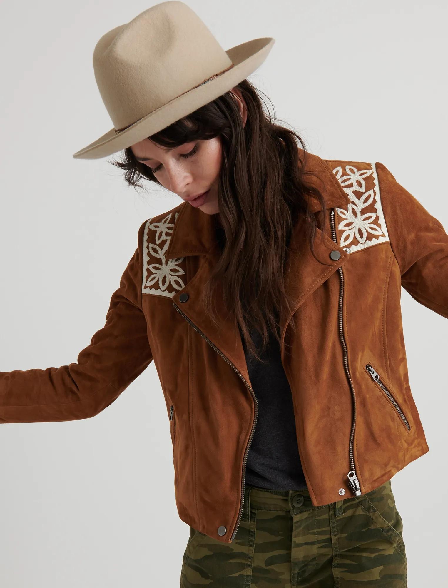 FRINGE SUEDE MOTO, image 1