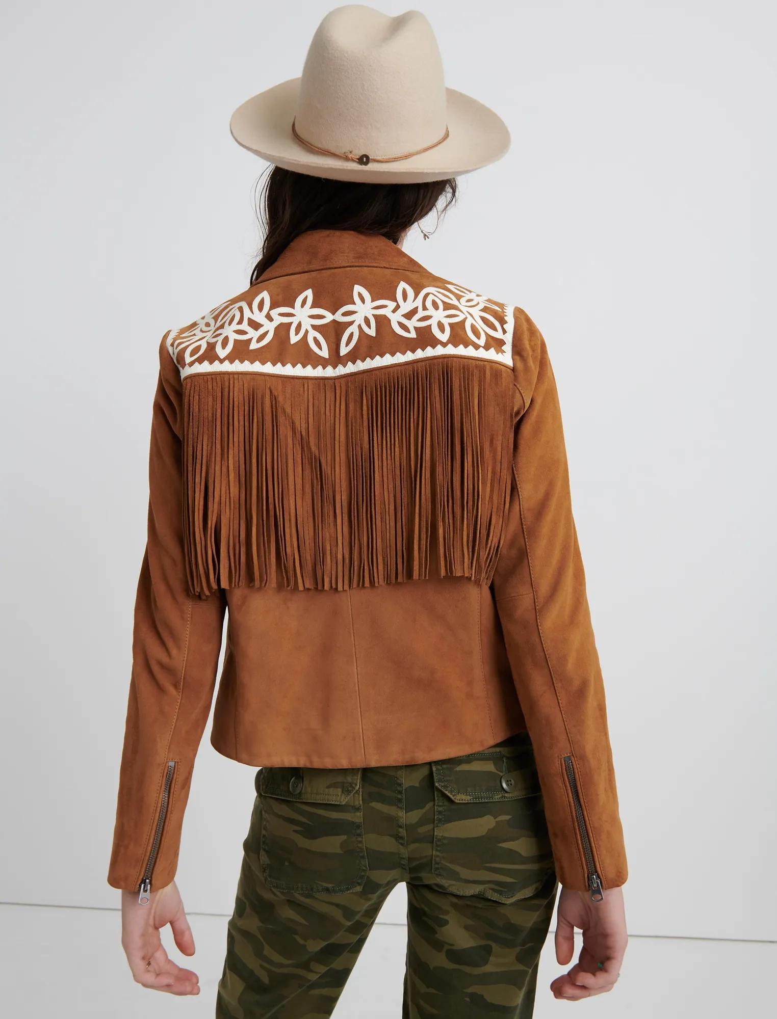FRINGE SUEDE MOTO, image 3