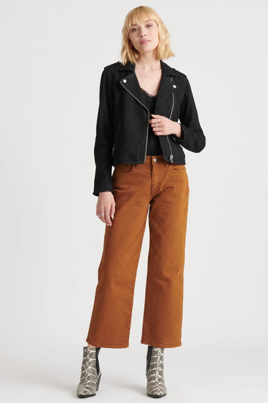 NUBUCK MOTO JACKET, image 2