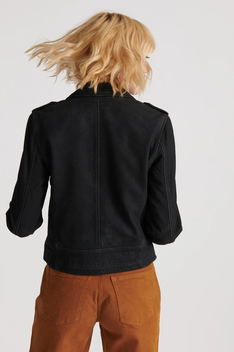 NUBUCK MOTO JACKET, image 3