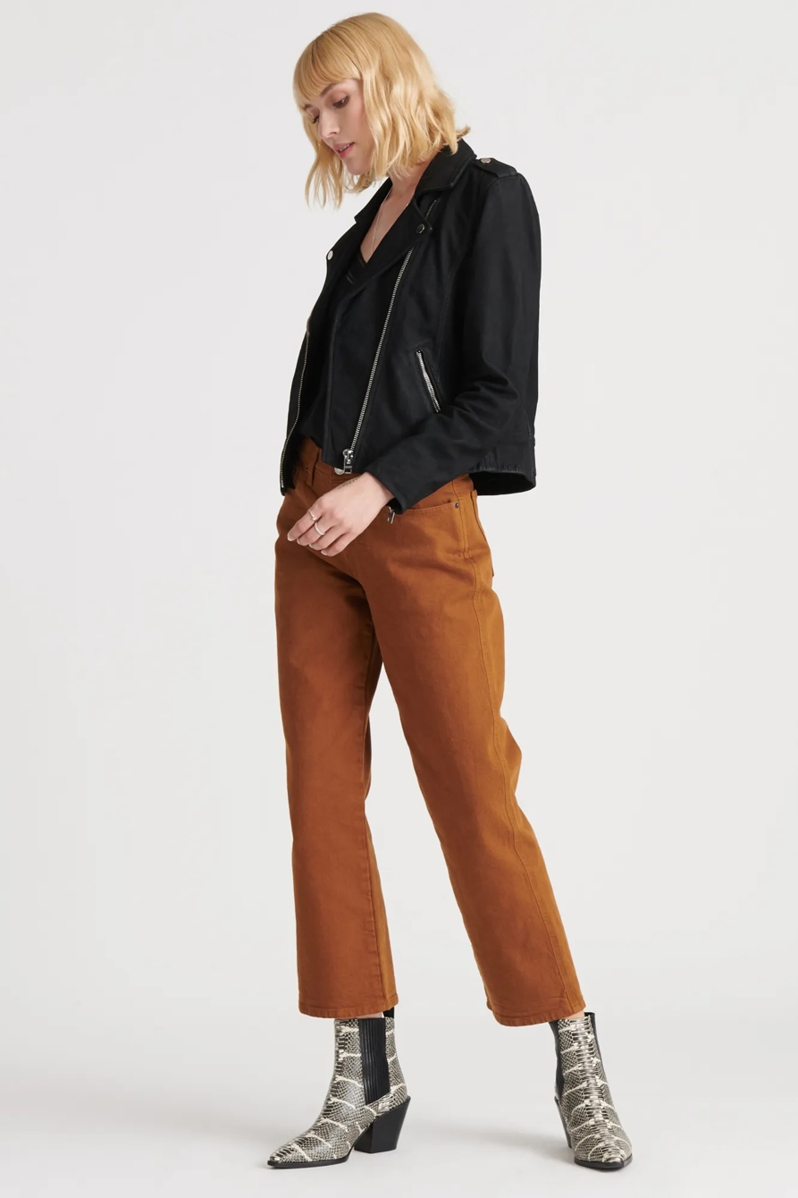 NUBUCK MOTO JACKET, image 4
