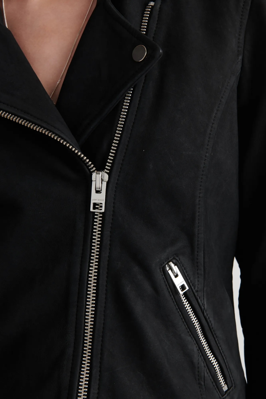 NUBUCK MOTO JACKET, image 5