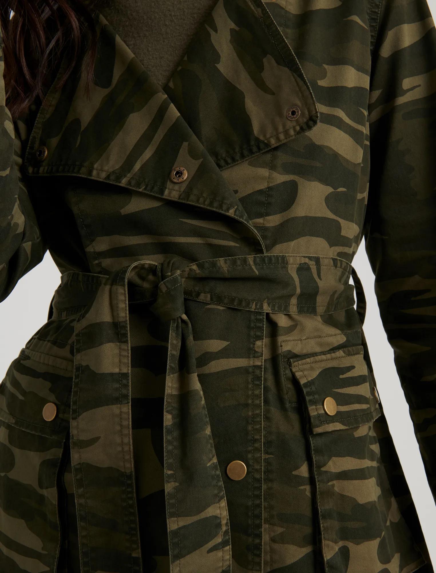 BELTED UTILITY JACKET, image 6