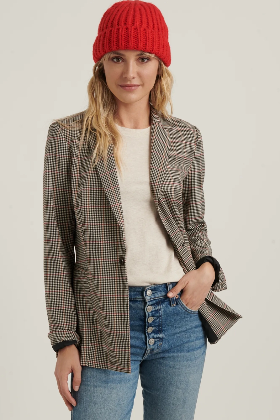 LONDON PLAID BLAZER, image 1