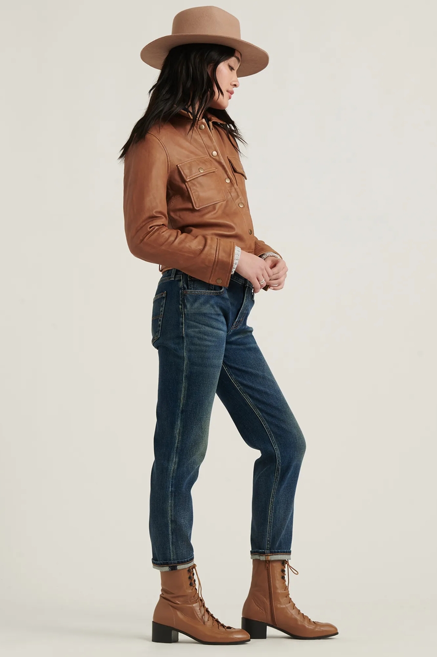 LEATHER UTILITY JACKET, image 2