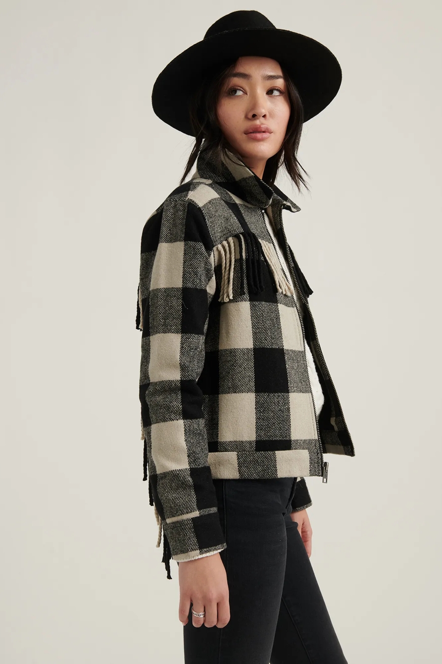 WOOL FRINGE JACKET, image 3