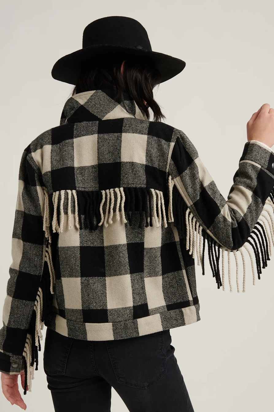 WOOL FRINGE JACKET, image 4