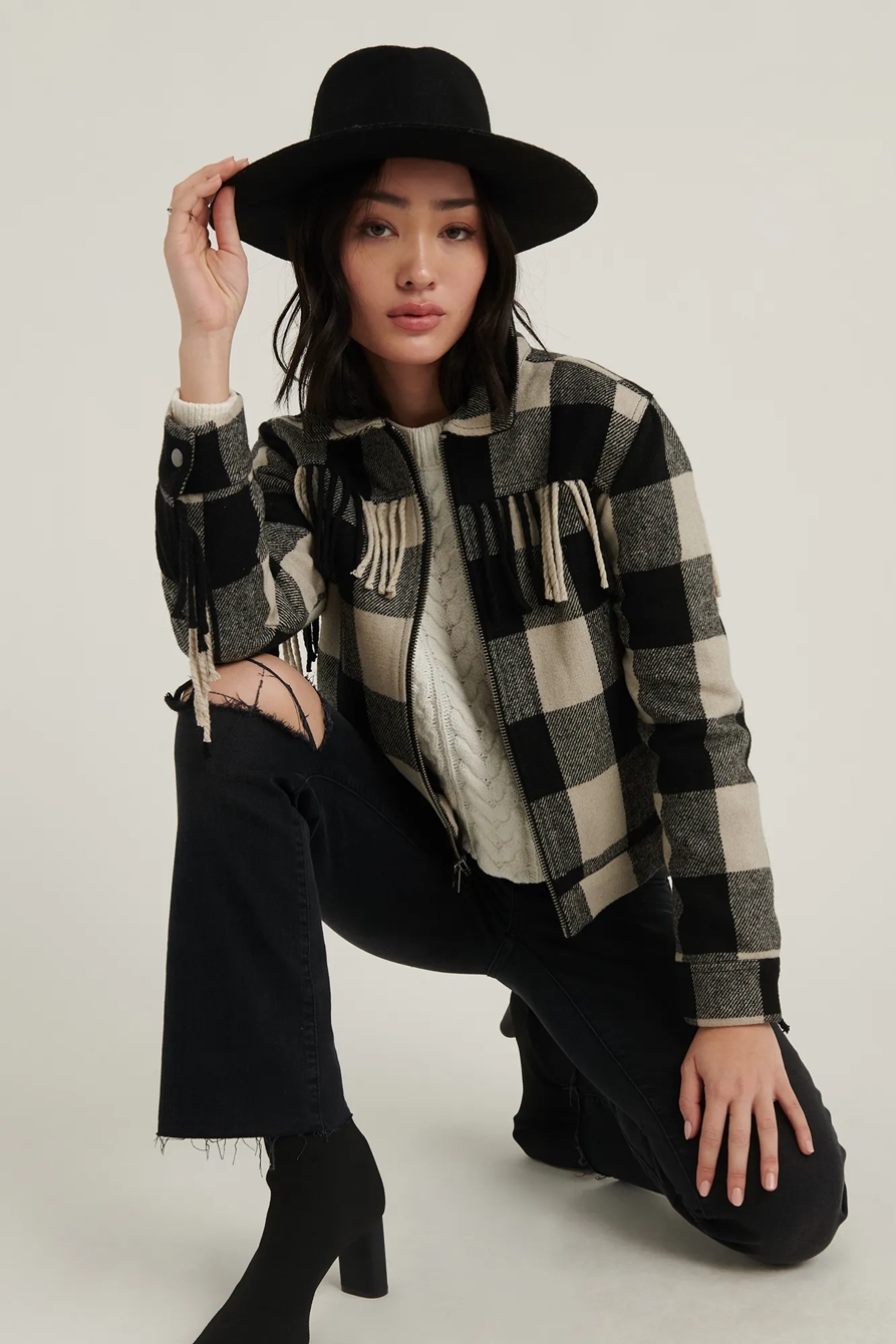 WOOL FRINGE JACKET, image 5