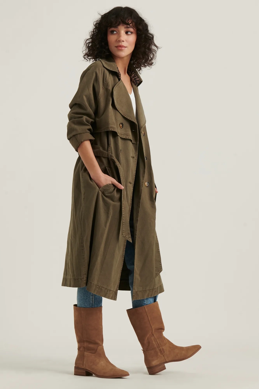 THE RELAXED TRENCH COAT JACKET, image 2