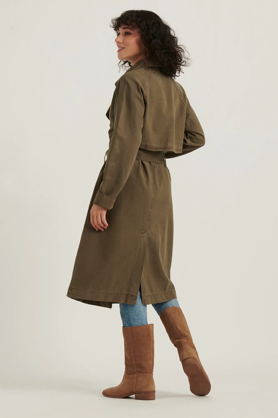 THE RELAXED TRENCH COAT JACKET, image 3