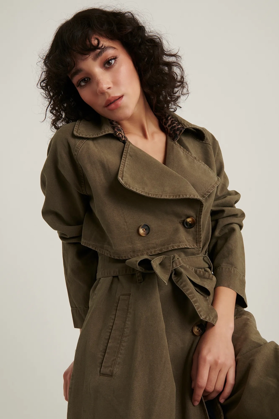 THE RELAXED TRENCH COAT JACKET, image 4