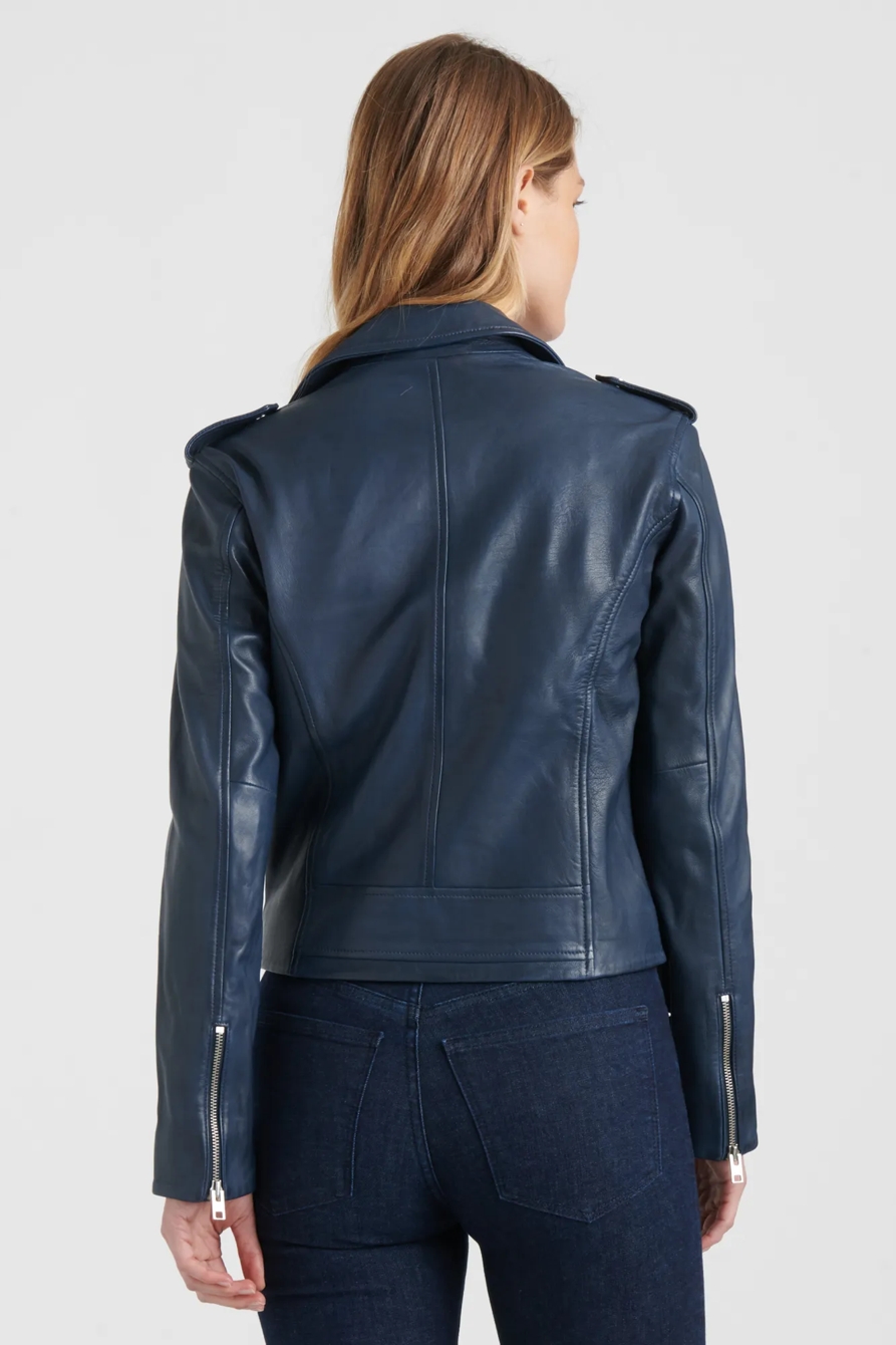 LEATHER MOTO JACKET, image 3