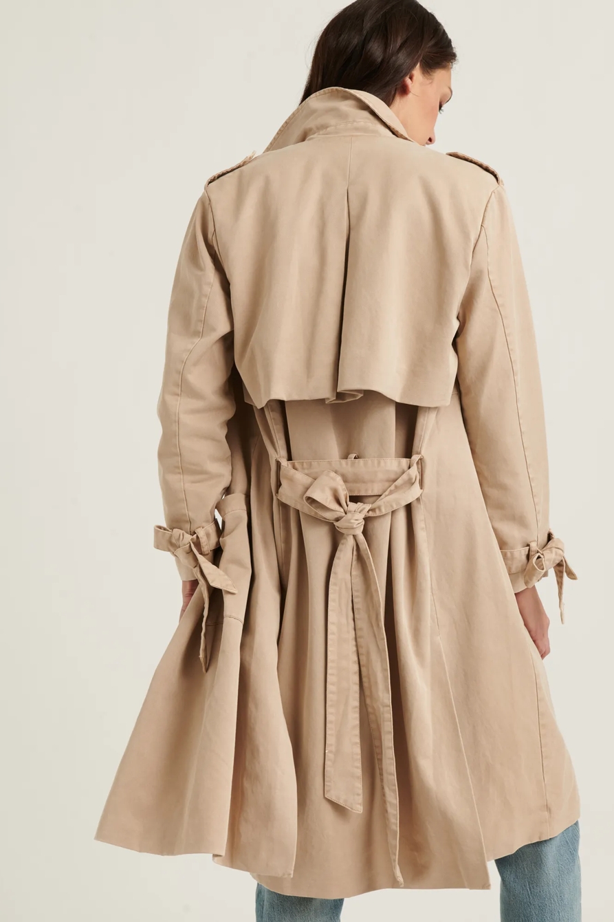 MARGO SOFT TRENCH JACKET, image 3