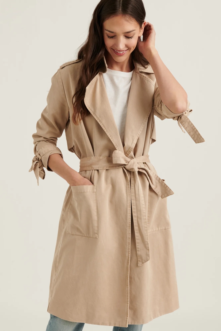 MARGO SOFT TRENCH JACKET, image 5