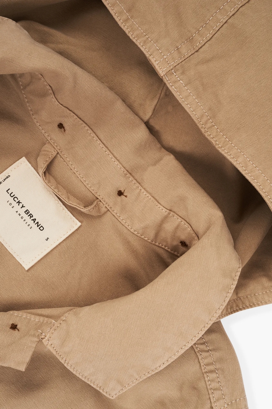 LIGHT WEIGHT CANVAS UTILITY JACKET, image 3