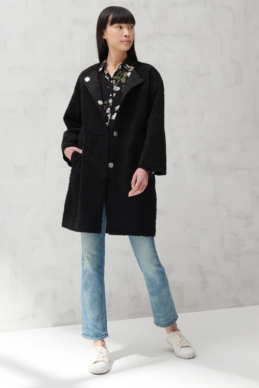 LONG TEDDY COAT, image 2