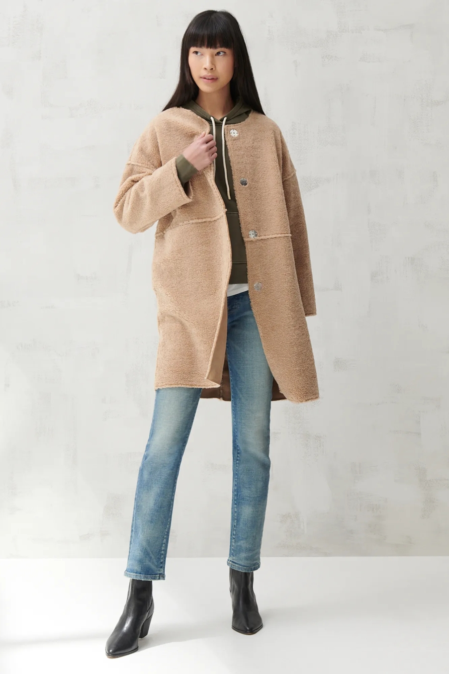 LONG TEDDY COAT, image 2