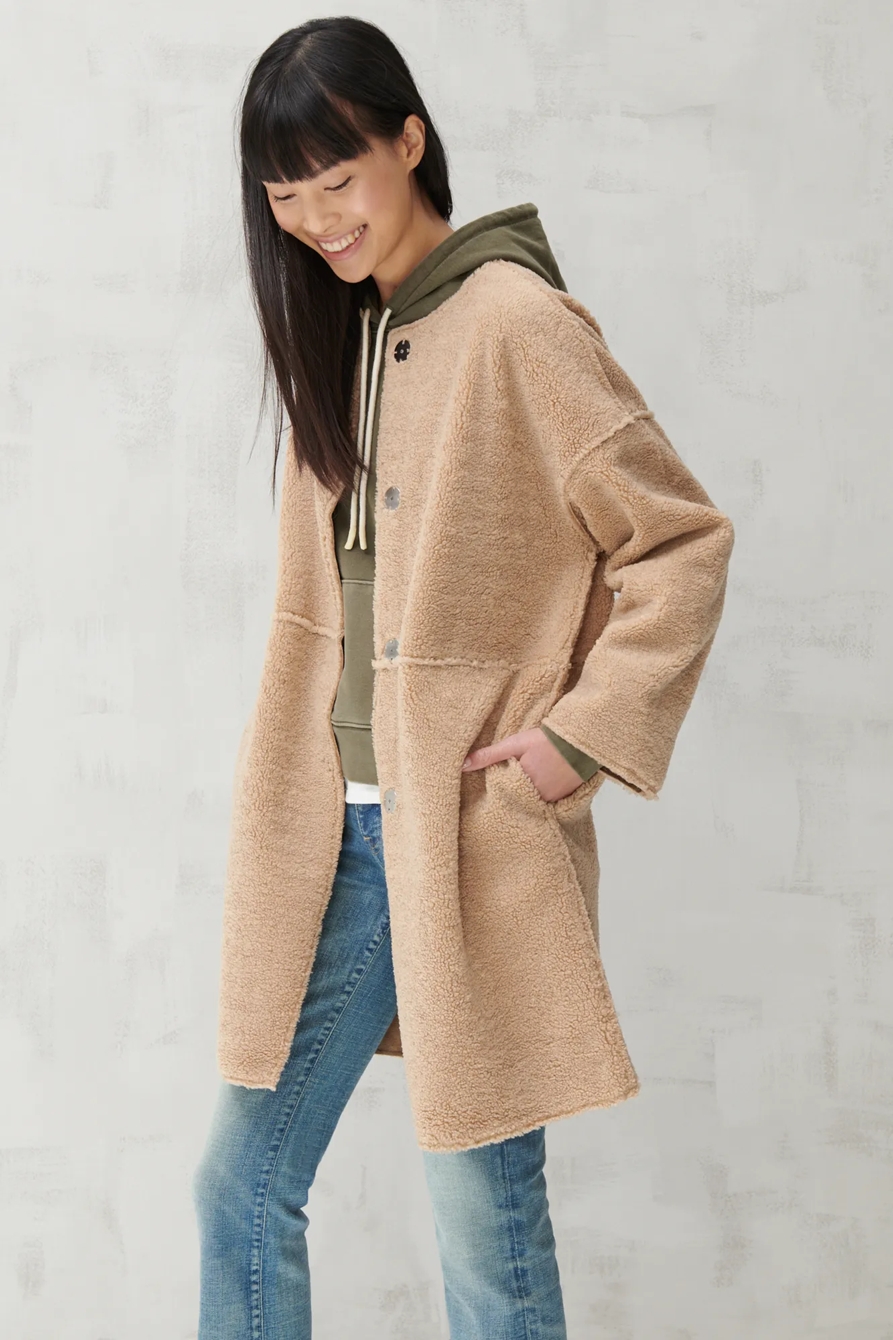 LONG TEDDY COAT, image 3