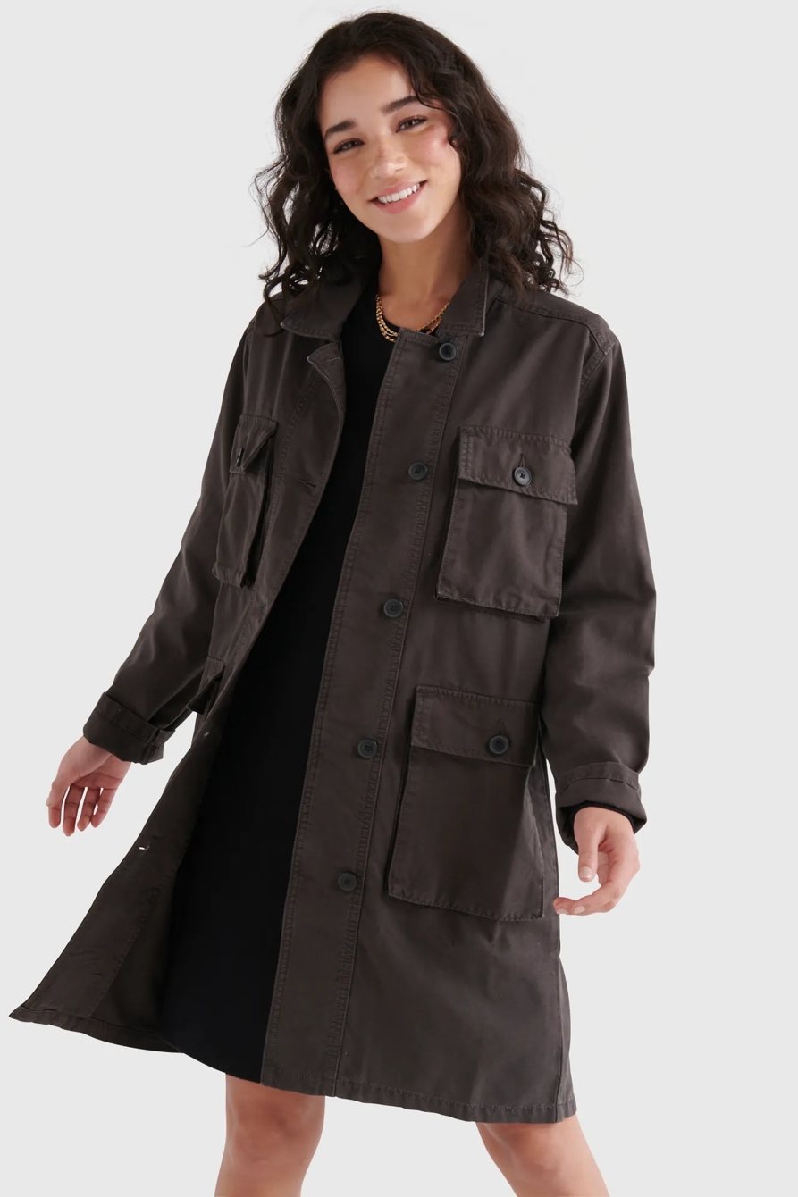 LONGLINE UTILITY JACKET, image 4