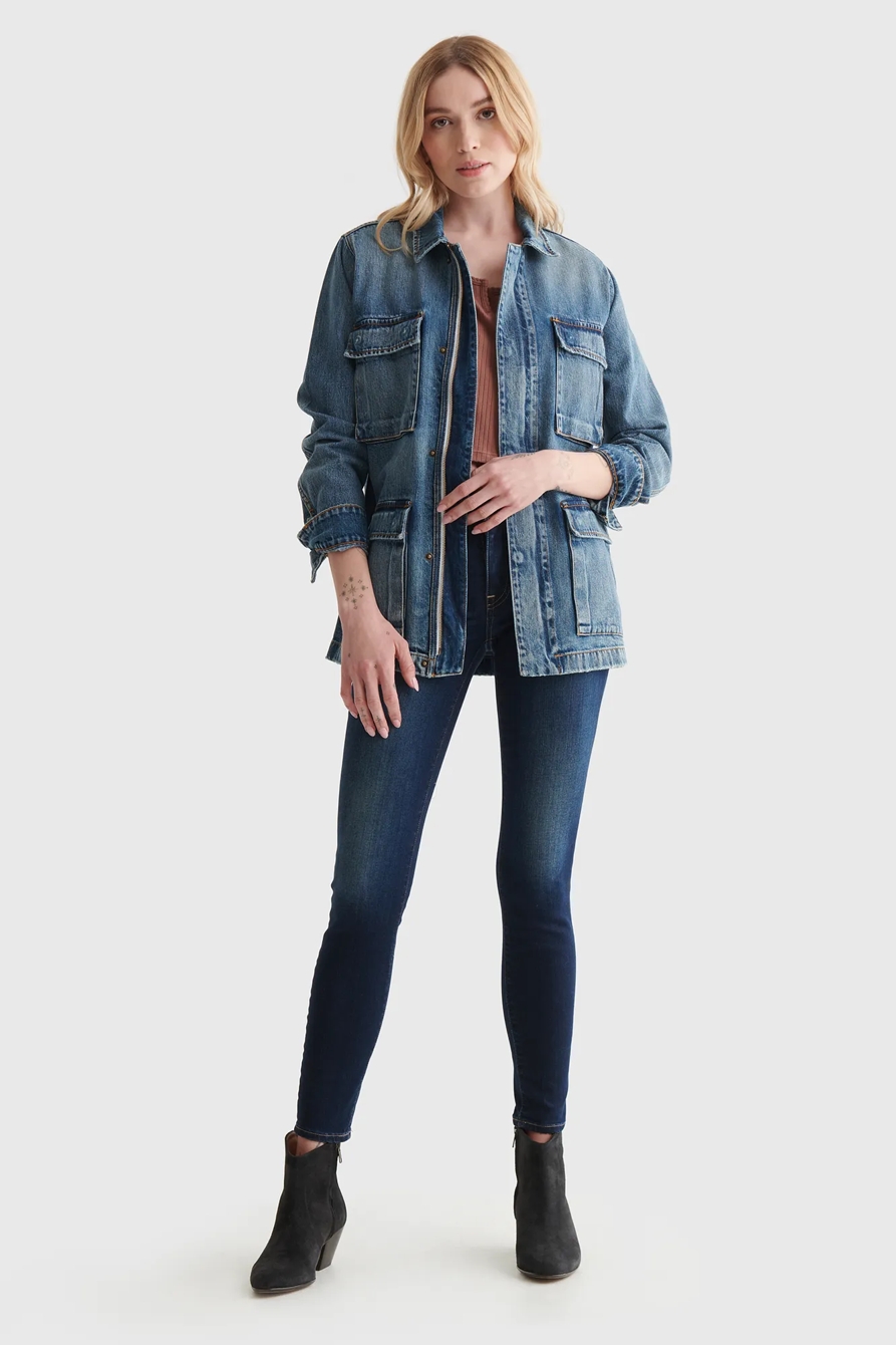 LINE UP DENIM JACKET, image 2