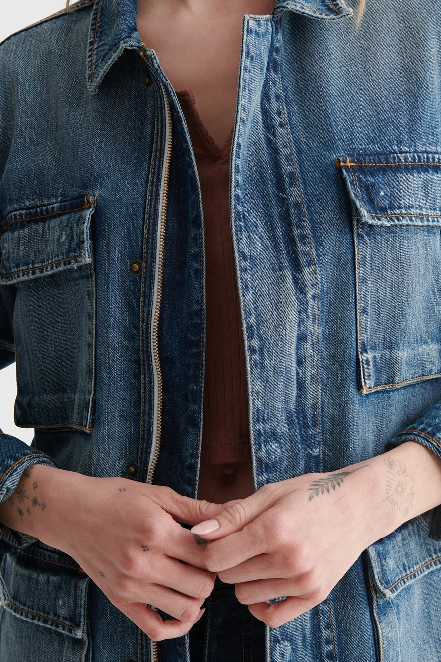 LINE UP DENIM JACKET, image 4