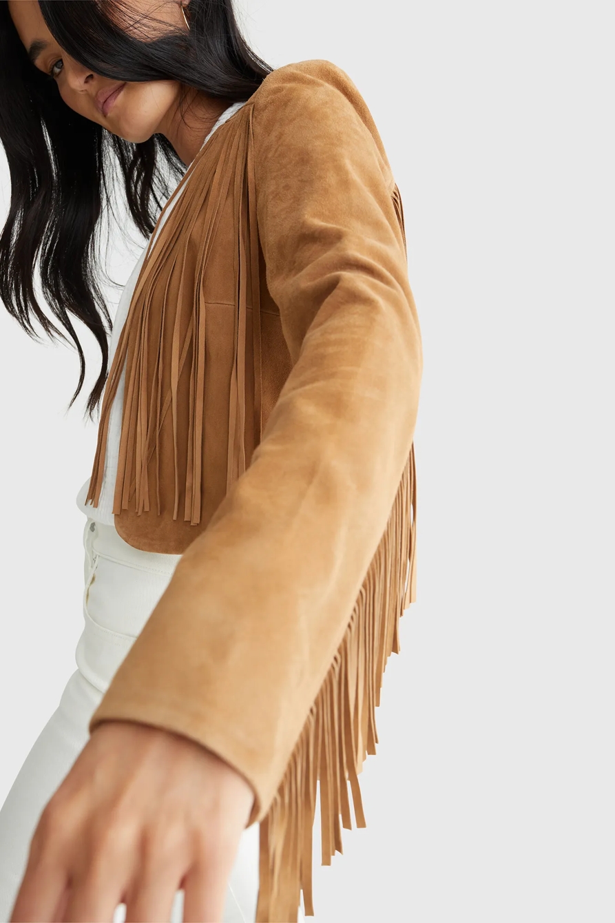 FRING BOLERO JACKET, image 3